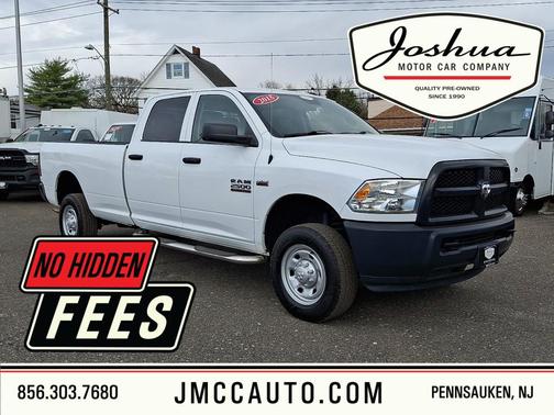 Bright White Clearcoat 2018 RAM 2500 Tradesman Crew Cab 4x4 8' Box