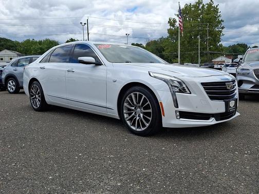 Crystal White Tricoat 2017 Cadillac CT6 3.0L Twin Turbo Premium Luxury