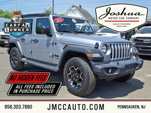 Billet Silver Metallic Clearcoat 2021 Jeep Wrangler Unlimited Sport