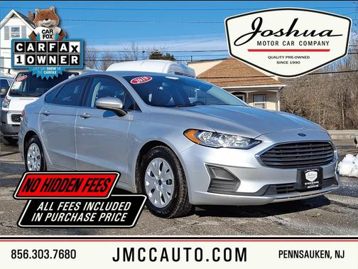 Ingot Silver Metallic 2019 Ford Fusion S
