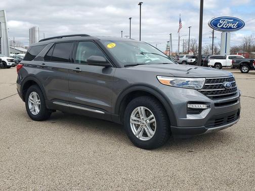 Carbonized Gray Metallic 2023 Ford Explorer XLT