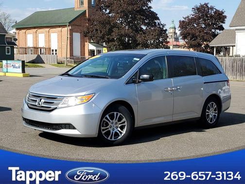 Alabaster Silver Metallic 2012 Honda Odyssey EX-L