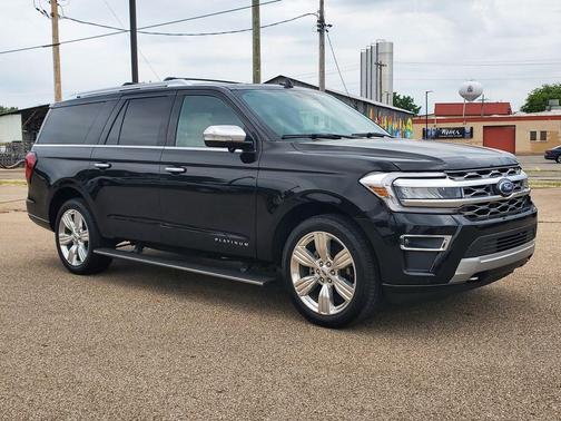 Agate Black Metallic 2023 Ford Expedition Max Platinum