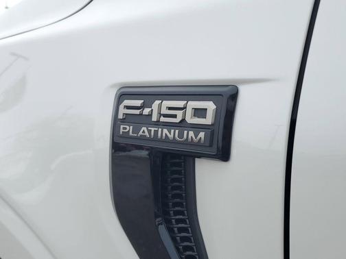 White 2025 Ford F-150 Platinum