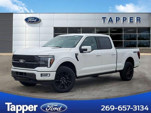 White 2025 Ford F-150 Platinum