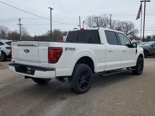 White 2025 Ford F-150 Platinum