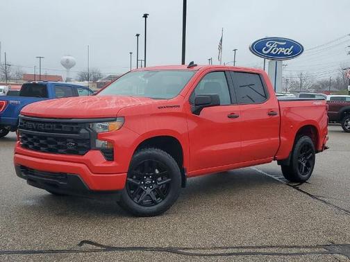 Red 2023 Chevrolet Silverado 1500 CUSTOM