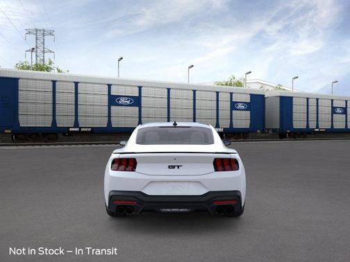 White 2026 Ford Mustang