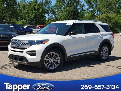 Star White 2024 Ford Explorer Limited