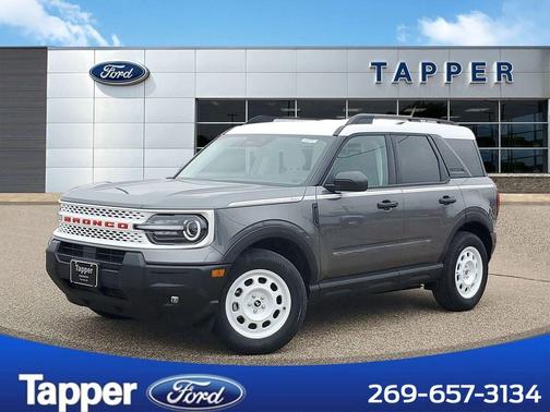 Carbonized Gray Metallic 2025 Ford Bronco Sport Heritage