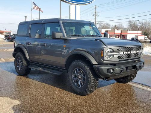 Gray 2025 Ford Bronco Badlands