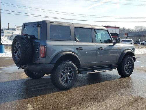 Gray 2025 Ford Bronco Badlands