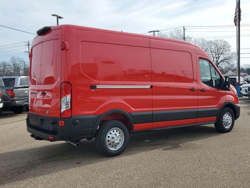 Race Red 2026 Ford Transit-250 148 WB Medium Roof Cargo