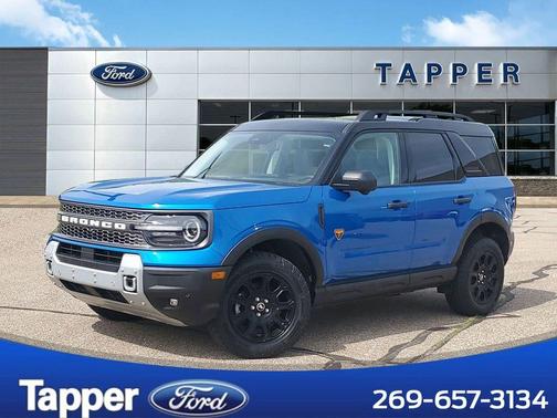 Velocity Blue Metallic 2025 Ford Bronco Sport Badlands