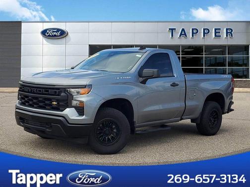 Sterling Gray Metallic 2025 Chevrolet Silverado 1500 WT