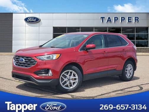 Red Tinted Clearcoat 2022 Ford Edge SEL