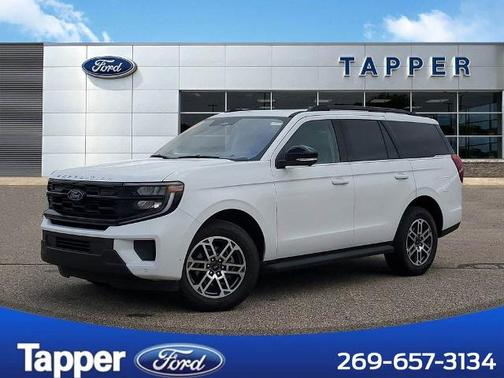 OXFORD WHITE 2025 Ford Expedition ACTIVE