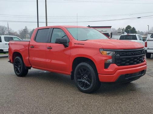 Red 2023 Chevrolet Silverado 1500 CUSTOM
