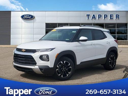 Summit White 2023 Chevrolet Trailblazer LT