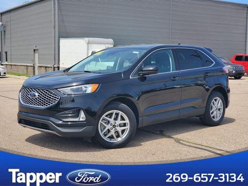 Agate Black Metallic 2023 Ford Edge SEL