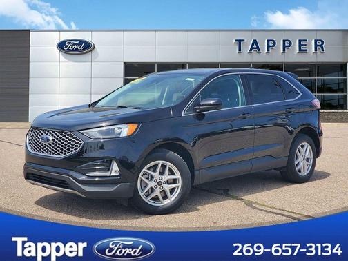 Agate Black Metallic 2023 Ford Edge SEL