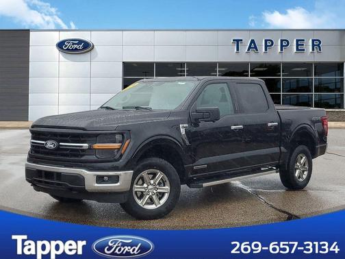 Agate Black Metallic 2024 Ford F-150 XLT