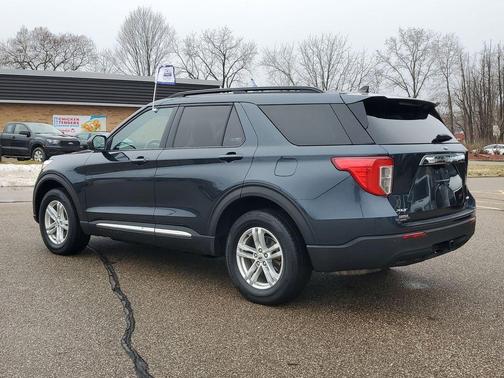 Stone Blue Metallic 2023 Ford Explorer XLT