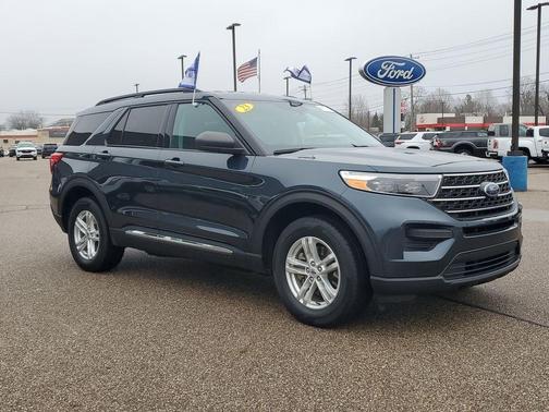 Stone Blue Metallic 2023 Ford Explorer XLT