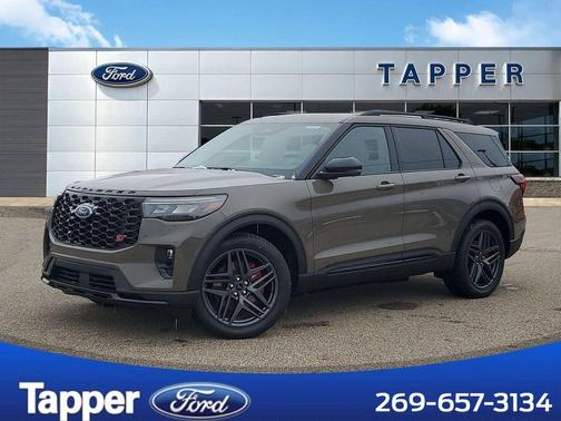 Gray 2026 Ford Explorer ST
