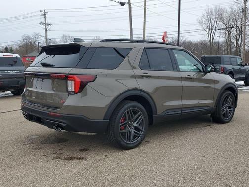 Gray 2026 Ford Explorer ST