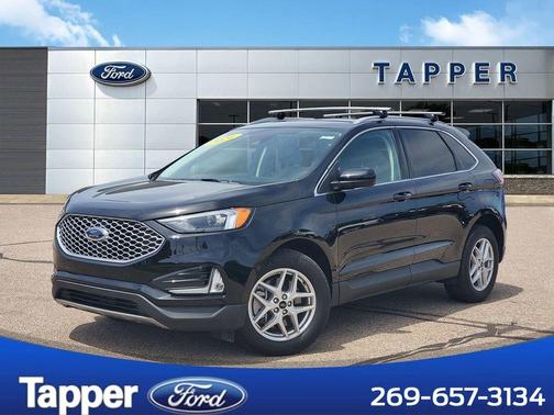 Agate Black Metallic 2024 Ford Edge SEL