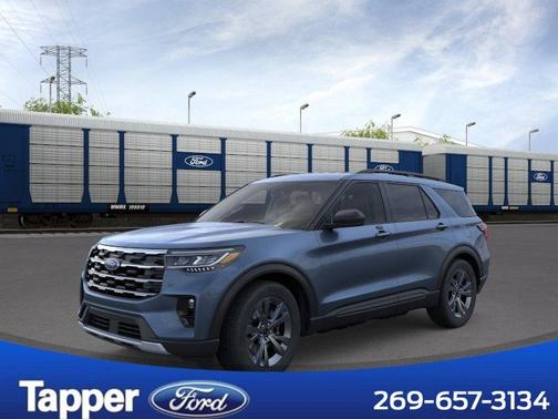 Vapor Blue 2026 Ford Explorer Active