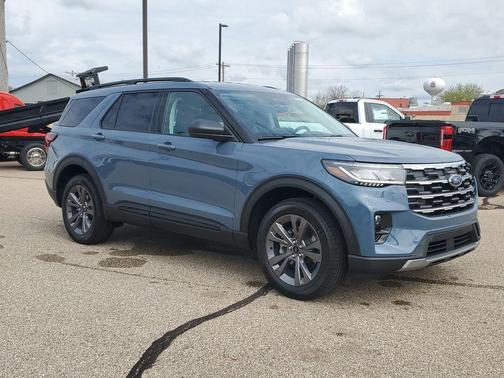 Vapor Blue 2026 Ford Explorer Active