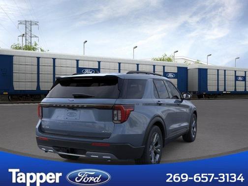 Vapor Blue 2026 Ford Explorer Active