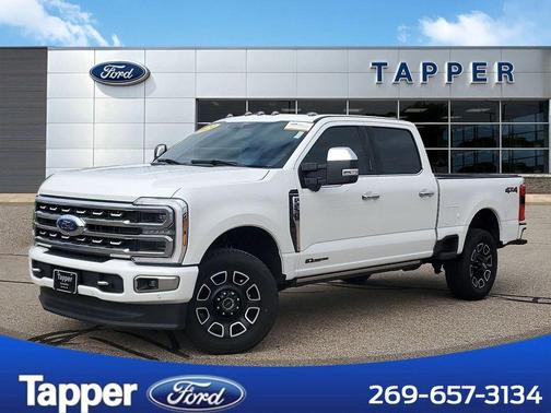 Star White 2024 Ford F-250 Platinum