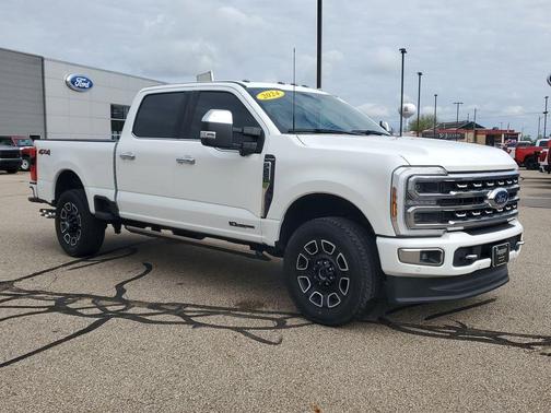 Star White 2024 Ford F-250 Platinum