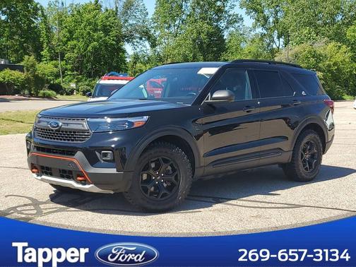 Agate Black Metallic 2023 Ford Explorer Timberline