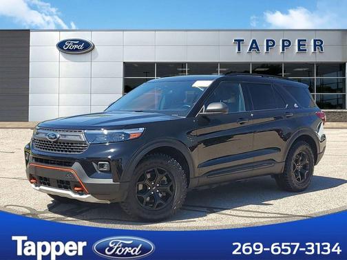 Agate Black Metallic 2023 Ford Explorer Timberline