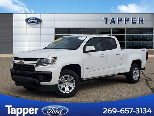 Summit White 2022 Chevrolet Colorado LT