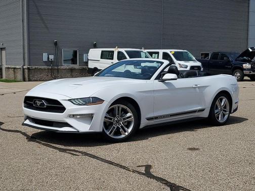 Oxford White 2021 Ford Mustang EcoBoost Premium