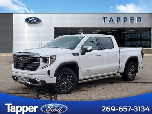 White Frost Tri-Coat 2022 GMC Sierra 1500 Denali Ultimate