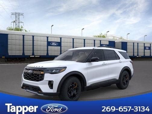 White 2026 Ford Explorer Tremor