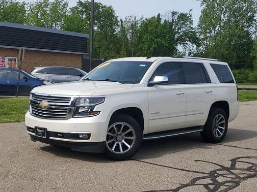 White Diamond Tri-Coat 2015 Chevrolet Tahoe LTZ