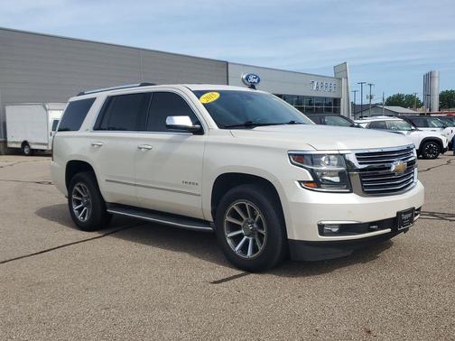 White Diamond Tri-Coat 2015 Chevrolet Tahoe LTZ
