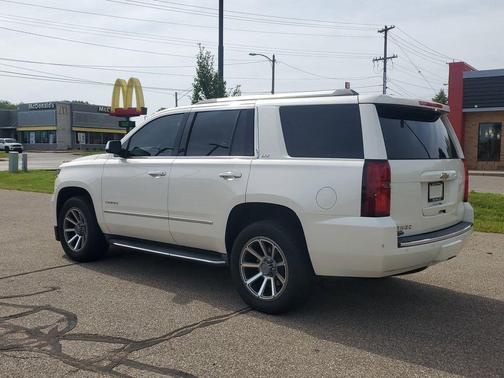 White Diamond Tri-Coat 2015 Chevrolet Tahoe LTZ