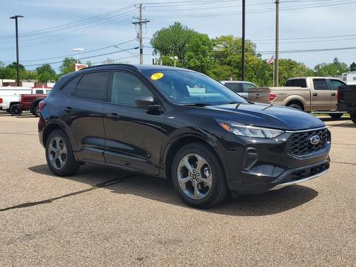 Agate Black Metallic 2023 Ford Escape ST-Line