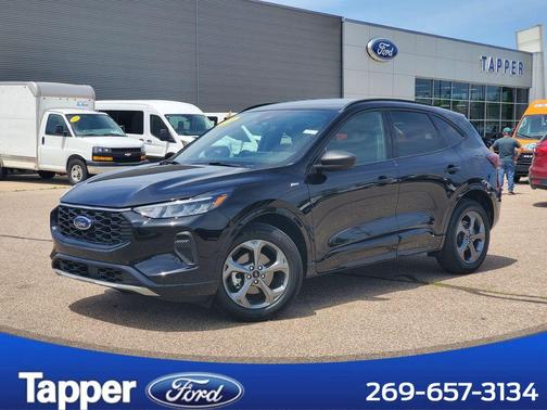 Agate Black Metallic 2023 Ford Escape ST-Line