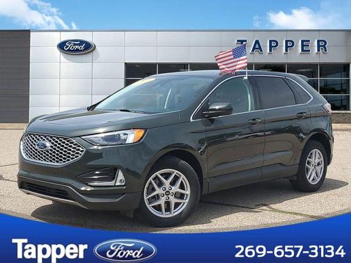 Green 2024 Ford Edge SEL