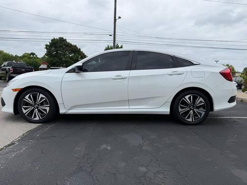 White Orchid Pearl 2017 Honda Civic EX