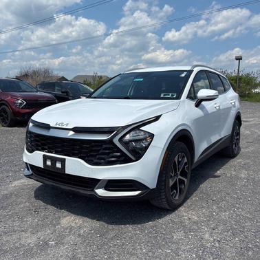 Glacial White Pearl 2023 Kia Sportage EX
